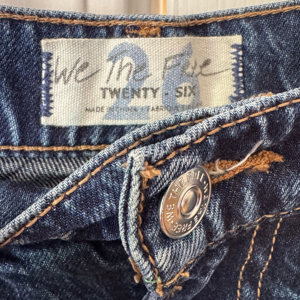 Free People Relaxed Denim Boyfriend Jeans - Picture 7 of 10